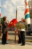 Enth�llung des neuen Stra�enschildes "Turmallee"